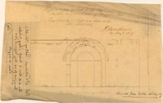 Details of the Library Door