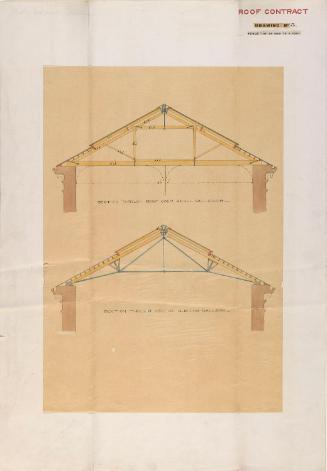 Details of the Queen's Gallery and the Small Picture Galleries' Roofs