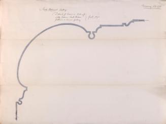 A Profile of the Cornice at the Entrance to the Small Picture Galleries