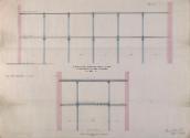 Longitudinal and Transverse Sections of the Mezzanine and Small Picture Galleries