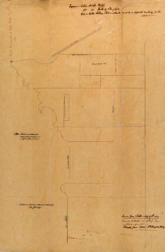 A Transverse Section of the Mezzanine (Rm.14) and Small Picture Galleries (Rms. 10-13)