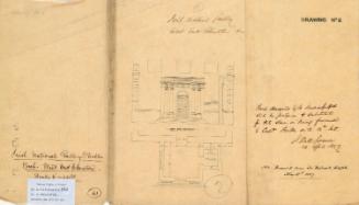 A Design for the West Porch of the National Gallery of Ireland