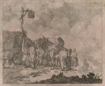 Irish Peasants and Whiskey Tents at a Fair