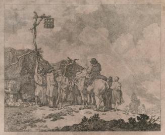 Irish Peasants and Whiskey Tents at a Fair