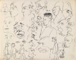 Heads and Walking Men