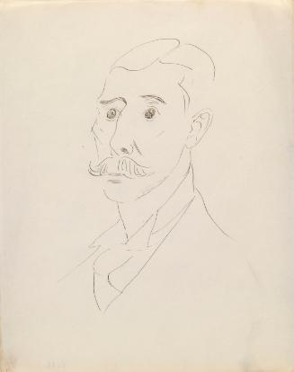 An Elderly Man with a Moustache