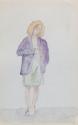 A Woman in a Purple Jacket