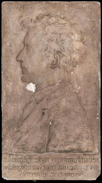 Mould for Relief Panel of Desmond Fitzgerald (1888-1947), Minister for External Affairs (1922-1927)