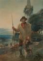"The Ploughman Homeward Plods his Weary Way" (ill. for Gray's 'Elegy', 1800)