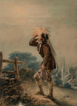 "And Hie Him Home at Evening's Close" (ill. for Gray's Ode on the Pleasure Arising from Vicissitude', 1800)