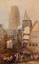 The West Towers of Rouen Cathedral, Normandy