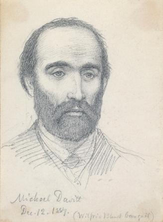 Michael Davitt M.P. (1846-1906) at the W.S. Blunt Banquet