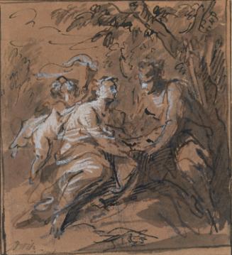 Paris and the Nymph Oenone(?)