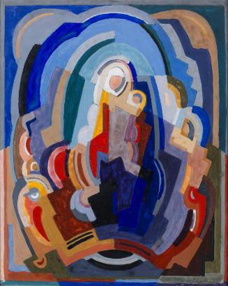 The Virgin and Child Enthroned