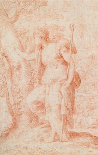 Medoro Carving her Lover's Name on a Tree