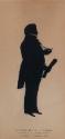Silhouette of Major Nicholas Purcell O'Gorman, (d.1857)