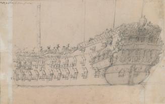 A French Ship (?The Galant)