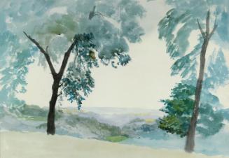 Trees above a Valley