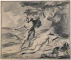 Cephalus Discovers he has Shot his Wife Procris, who was Disguised as an Animal