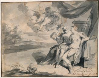 Jupiter Seducing Callisto Disguised as Diana