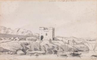 Bullock Castle, County Dublin; Ruins and a Bridge at Drogheda, County Louth (on verso)