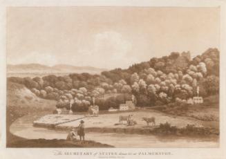 The Secretary of State's House above the River Liffey at Palmerston, County Dublin