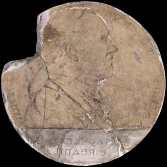 Mould for Medallion of Ernest Blythe (1889-1975), Minister for Finance (1923-1932)