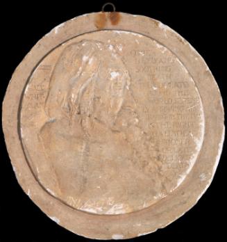Medallion of Walt Whitman (1819-1892), Poet