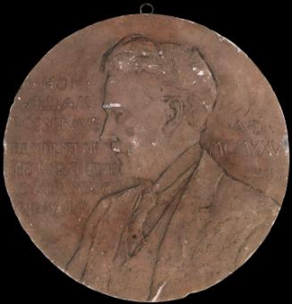 Medallion of William T. Cosgrave, (1880-1965), President of the Executive Council of the Irish Free State