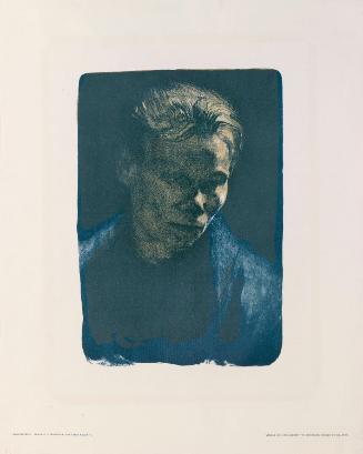 Working Woman with Blue Shawl