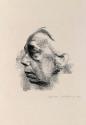 Self-Portrait in Profile