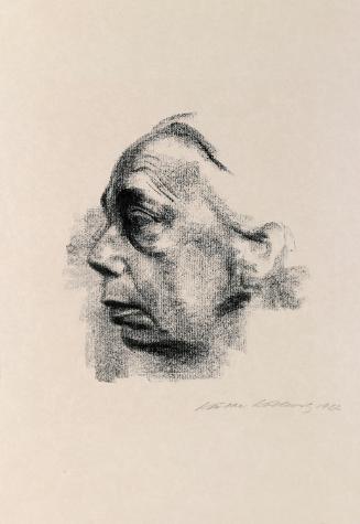 Self-Portrait in Profile