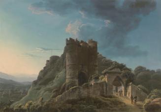 Carisbrooke Castle, Isle of Wight, from outside the Gatehouse