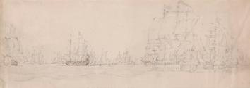 Ships at the Mouth of a River