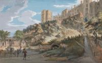 The Hundred Steps and Winchester Tower, Windsor Castle, Berkshire