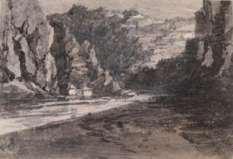 A House beside a River Valley