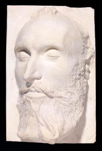 Cast of the Death Mask of Charles Joseph Kickham (1828-1882), Fenian and Writer