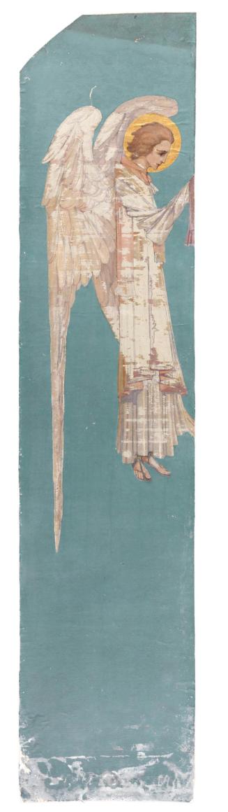 A Winged Angel in Profile