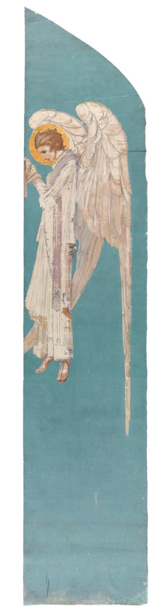 A Winged Angel in Profile