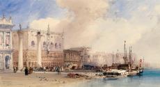 The Doge's Palace, Venice , 1874