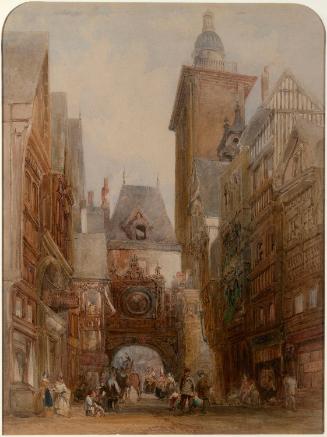 La Rue du Gros Horloge, Rouen