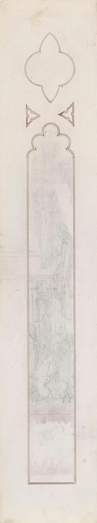 Study for 'The Visitation', Notre-Dame Convent, Ashdown Park, Sussex