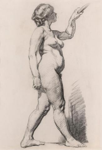 A Standing Female Nude