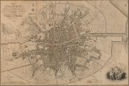 Map of Dublin in 1797