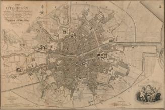 Map of Dublin in 1797