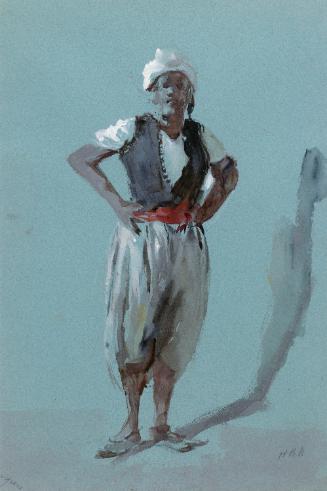 A Man in Tangiers, Morocco