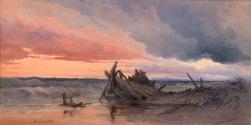 A Beach at Sunset