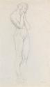 A Standing Female Nude