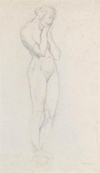 A Standing Female Nude
