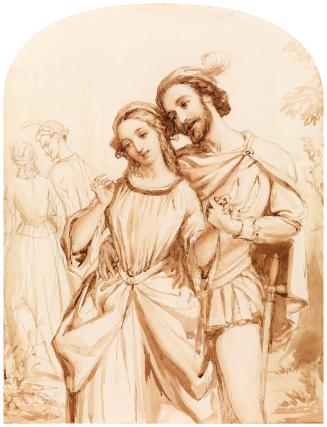 Faust and Margaret (from Goethe's 'Faust')